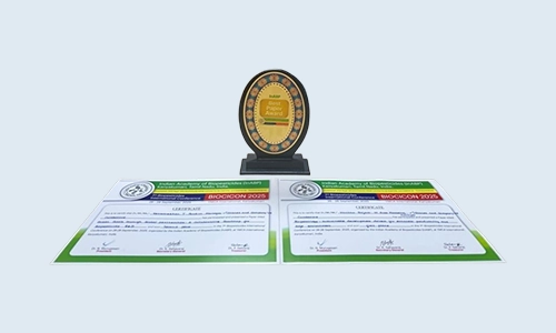 Best Paper Award at 7th Biopesticide International Conference (BIOCICON 2025)